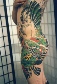 Japanese style rib tattoo
