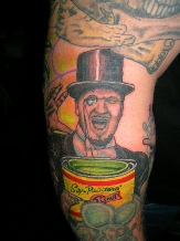 Ed " Big Daddy " Roth tattoo